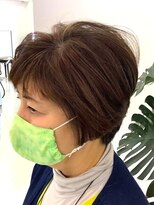 パッションフォーへアー 西原店(Passion for hair)&nbsp;キレイめショート×白髪染め@30代@40代@50代
