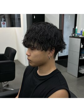 ウェーブ(WAVE) 【Oojirou】波巻きパーマ/メンズパーマ/メンズカット