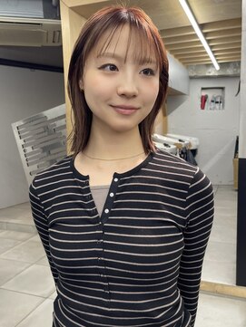 コードプラスリム(CODE+LIM) ボブカット/ブラウンカラー/艶カラー