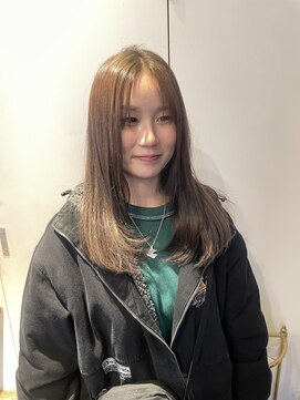 グリーン 渋谷(green) 【RIN】グレージュ×レイヤーカット