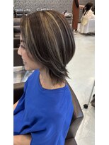 エーピーヘアー シエル クローネ(AP Hair Ciel Krone)&nbsp;ウルフハイライト