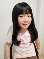 アルス ウィズ アクロス オモテサンドウ(aluss with AKROS omotesando)&nbsp;キッズ　姫カットスタイル