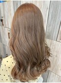 ベージュ系ハイトーンカラー