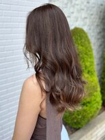 サニー美容室&nbsp;ココアベージュ ハイライト 20代30代 艶髪 トリートメント 美髪