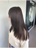 20代、30代、40代/ロングスタイル/レイヤーストレート