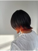 派手だから可愛いインナーカラー[福島]