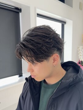 アビー ランシェル(ABEY LENCIEL) 無造作フェザーパーマ