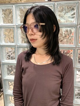 ノル 栄矢場町(nol) 透け感グレー×レイヤーカット