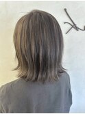 グレージュ/アッシュ/ベージュ/シナモンベージュ/切りっぱなし