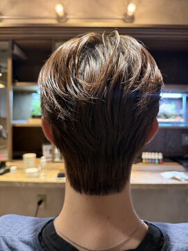 メンズココ 日本橋店(MENS COCO) ニュアンスセンターパート ダウンパーマ