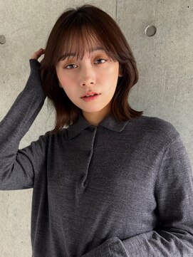 ガーデンヨコハマ(GARDEN YOKOHAMA) ボブレイヤー　小顔　オリーブグレー　ココアベージュ　外ハネ