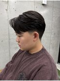 MEN'SHAIRウルフカルマパーマメンズショートイージーパーマ