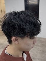 フィフスパーク(fifth PARK) シャドウパーマスパイラルパーマメンズマッシュウルフ