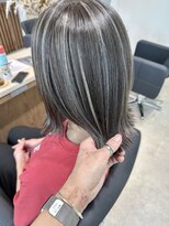 ノド(nodo.)&nbsp;地毛ハイライト