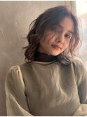 20代30代40代大人可愛い韓国風艶感プリカール外はねボブディ