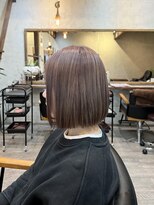 マスカリ(muscali)&nbsp;ハイライト/ダークアッシュ似合わせカットミディアムレイヤーe24