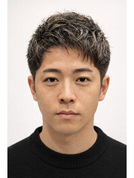 オールバーバー(OR BARBER) メンズ　ショート　アップバンク　刈り上げ