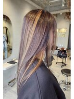 ジェコ ブラン(gecko. brun) コントラストハイライト/透明感/外国人風ロング #武蔵小山美容室