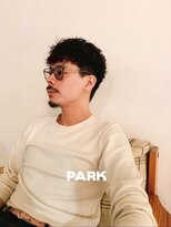 パーク(PARK)&nbsp;メンズショートツイストスパイラルパーママッシュ