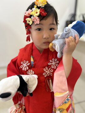 アールイードット(Re.) 七五三アレンジ