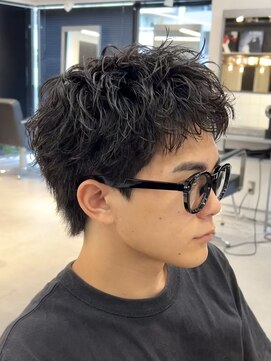 アンサー 渋谷(ANSWER) ルーズショートスパイキーショート短髪ツーブロック
