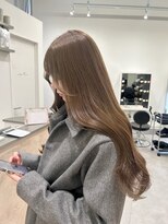 ドラマヘアー(dorama hair) 透明感ベージュカラー