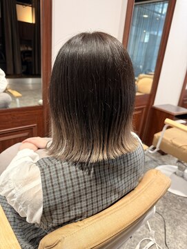 グラフィーサッポロ(Graphy sapporo) 10代 20代　切りっぱなしボブ 時短ヘア