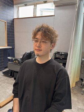 コロレ(COLORE) 残ったパーマを活かす無造作ヘア
