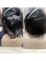 リブ(LIV)&nbsp;強いくせ毛の髪質改善縮毛矯正ボブ