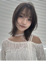 ローウェ 大阪堺東(Louwe)&nbsp;レイヤーボブ髪質改善/白髪染め/韓国/レイヤー/堺東/ブリーチ