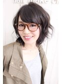 dee 大人可愛い伸ばしかけショートボブ