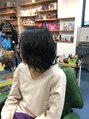 ファシナトゥール(facinatulu)&nbsp;パーマスタイルです。