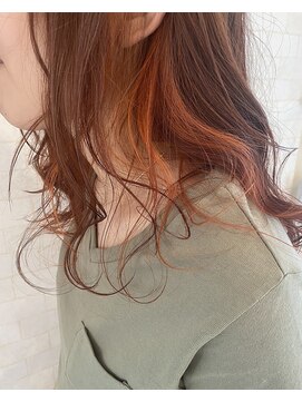 ラッシュ(RUSH 1) 《インナーカラー》サニーオレンジ