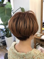 アメリ(Ameri)&nbsp;-Ameri-コンパクトショート　×   オレンジグラデーション