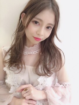 テオ(Theo) Theo /エメラルドアッシュ/ 巻き髪風パーマ/セミロング