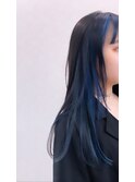 韓国風/ブルーフェイスフレーミング