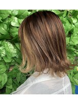 リー 京橋(Lee) 【Lee京橋】 インナーカラー×外ハネ