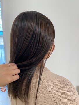 ネオリーブ ジューク 日吉店(Neolive JuQ) 【メルティーカラー】　大人グレージュ★　明るい白髪染め