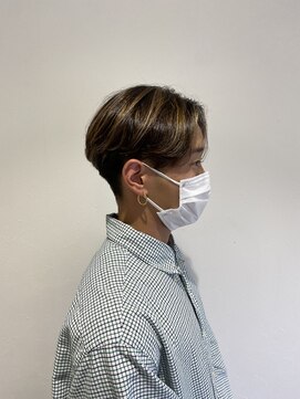 ブルーデイジーフォーヘアー(Blue daisy For hair) センターパートハイライト