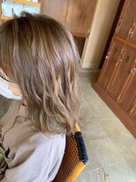 ヘアメイク アージュ 堀南店(hair make age) ミントベージュ