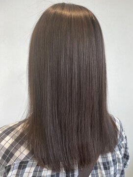 ヘアアンドメイク アール(hair&make R) ツヤツヤセミロング