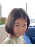 女の子キッズカット☆¥4000~