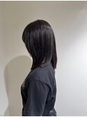 20代30代40代イメチェン似合わせカット黒髪ミディアム