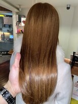 ヘアースペースブルーム プリュス 石橋店(HAIR SPACE BLOOM plus) 石橋阪大前/ベージュ/ブラウンカラー/酸性ストレート/髪質改善