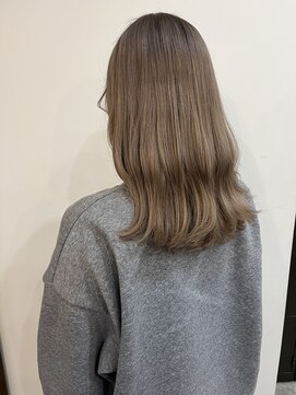 スイート ヘアデザイン(Suite HAIR DESIGN) ダブルカラー透明感グレージュカラー