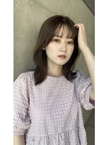 アメリ バイ アピッシュ(Amelie by apish) くびれパーマ/韓国風パーマ/ミディアムパーマ