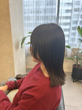 マイルームギンザ 銀座店(my room GINZA) フェイスレイヤー/ぱつっとボブ/顔まわり/銀座/東銀座