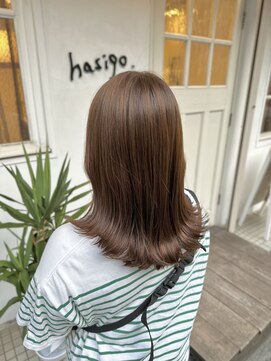 ハシゴ(hasigo.) 透明感ブラウンカラー