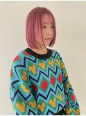 【Lomalia渋谷】馴染むハイトーン/イメチェンペールカラーボブ