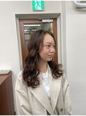 ロングパーマ